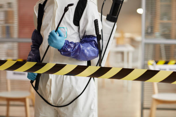 Professional Biohazard Cleanup technician working in Downingtown, PA